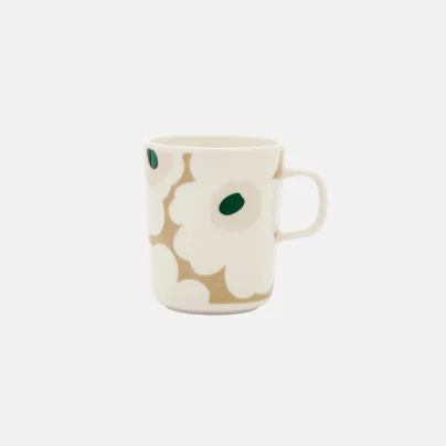 Marimekko Unikko Krus 2,5dl beige-hvit-grønn