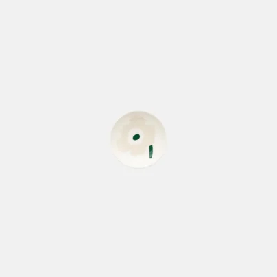 Marimekko Unikko Skål 9cm hvit-beige-grønn