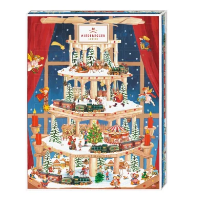 Niederegger Marsipankalender Pyramide 300g
