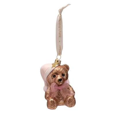 Vondels Bamse rosa sløyfe
